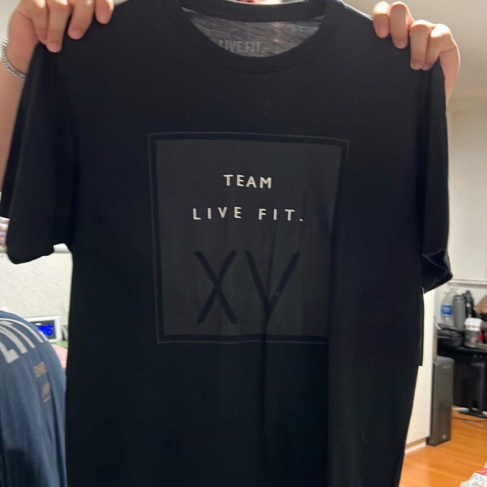 Lvft black tee shirt